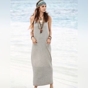 Peruvian Connection Pima Cotton Alpaca Tank Dress Sz S